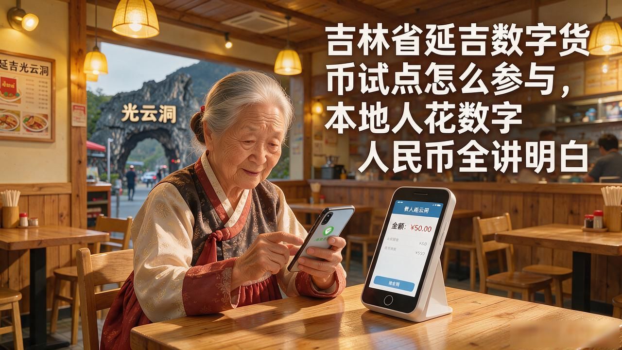 吉林省延吉数字货币试点怎么参与,本地人花数字人民币全讲明白