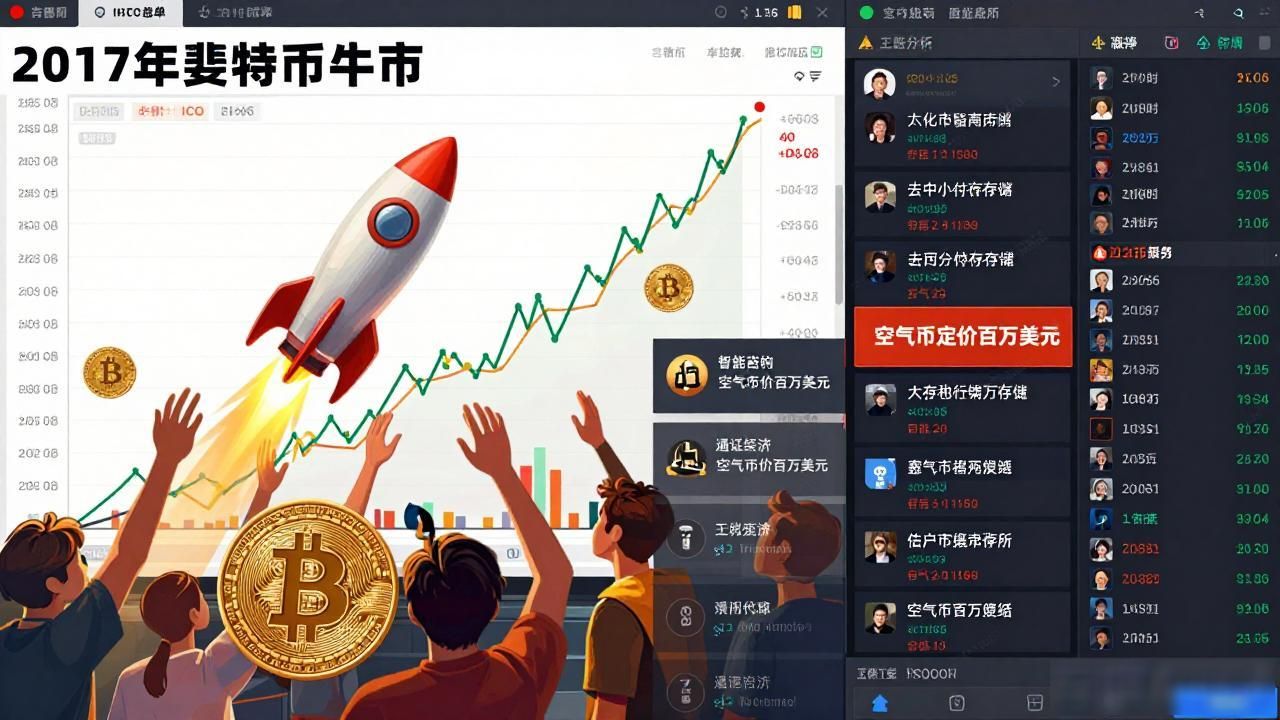 17年牛市数字货币复盘，比特币一年16倍你记得吗