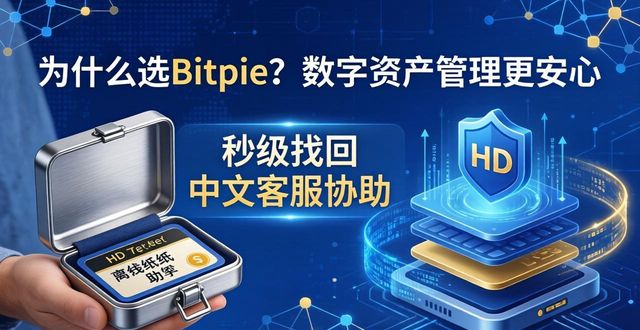 为什么选Bitpie？数字资产管理更安心
