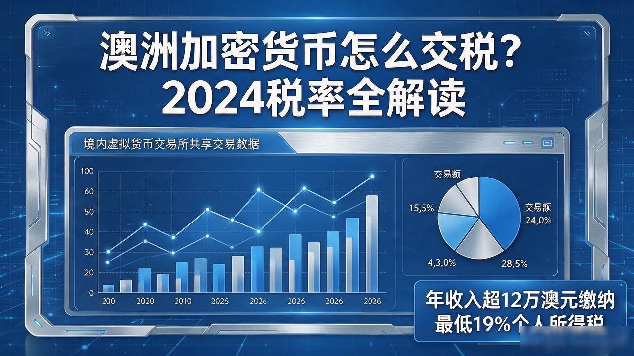 澳洲加密货币怎么交税？2024税率全解读