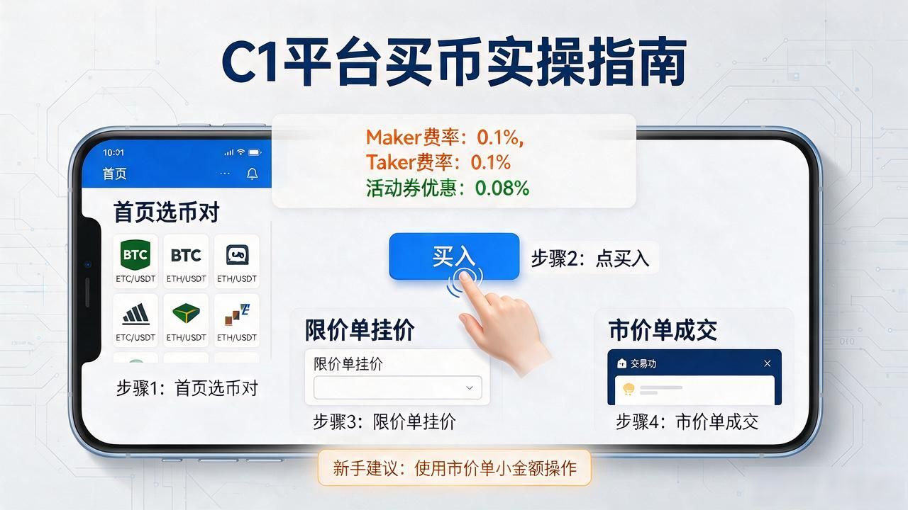 c1买数字货币怎么操作?老用户踩坑三年总结的实操指南