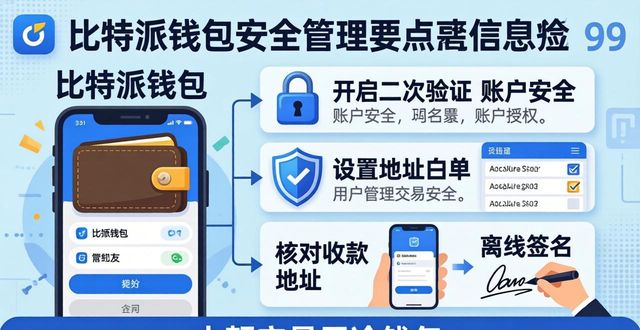 比特派钱包关键数据与安全:三个必懂的管理要点