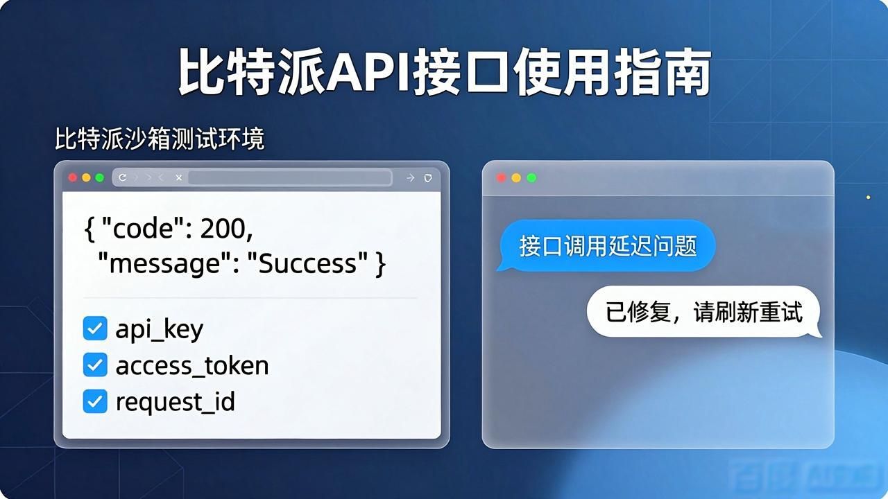 比特派API接口怎么用？开发者文档与支持全解析