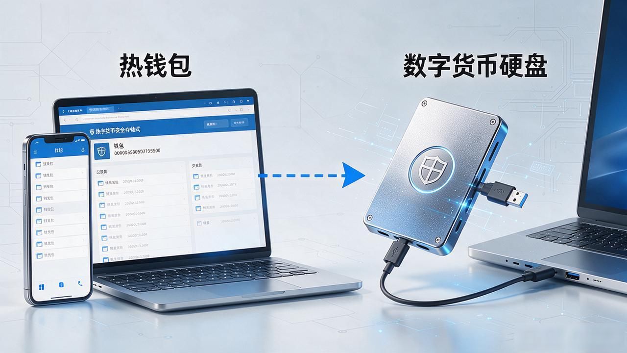 数字货币硬盘是什么?不是U盘不是普通硬盘,它是这么存币的