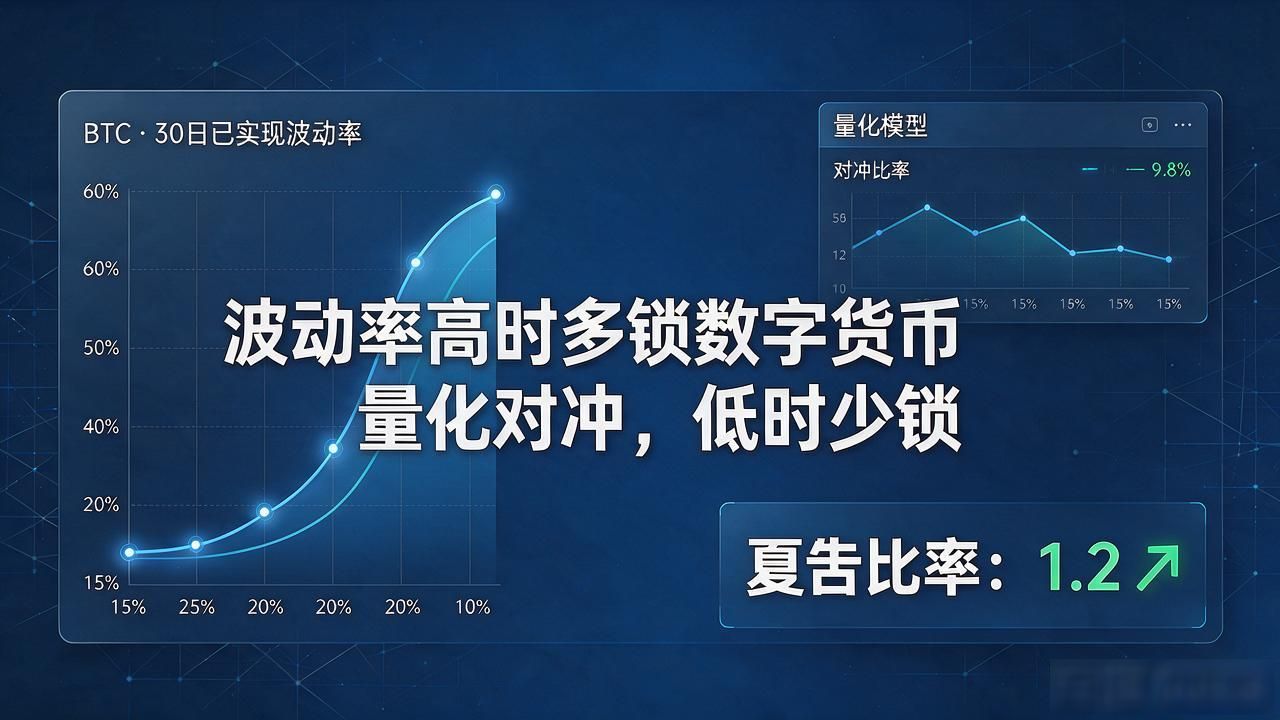 数字货币量化对冲实操:不靠猜方向,靠把风险锁死来赚钱