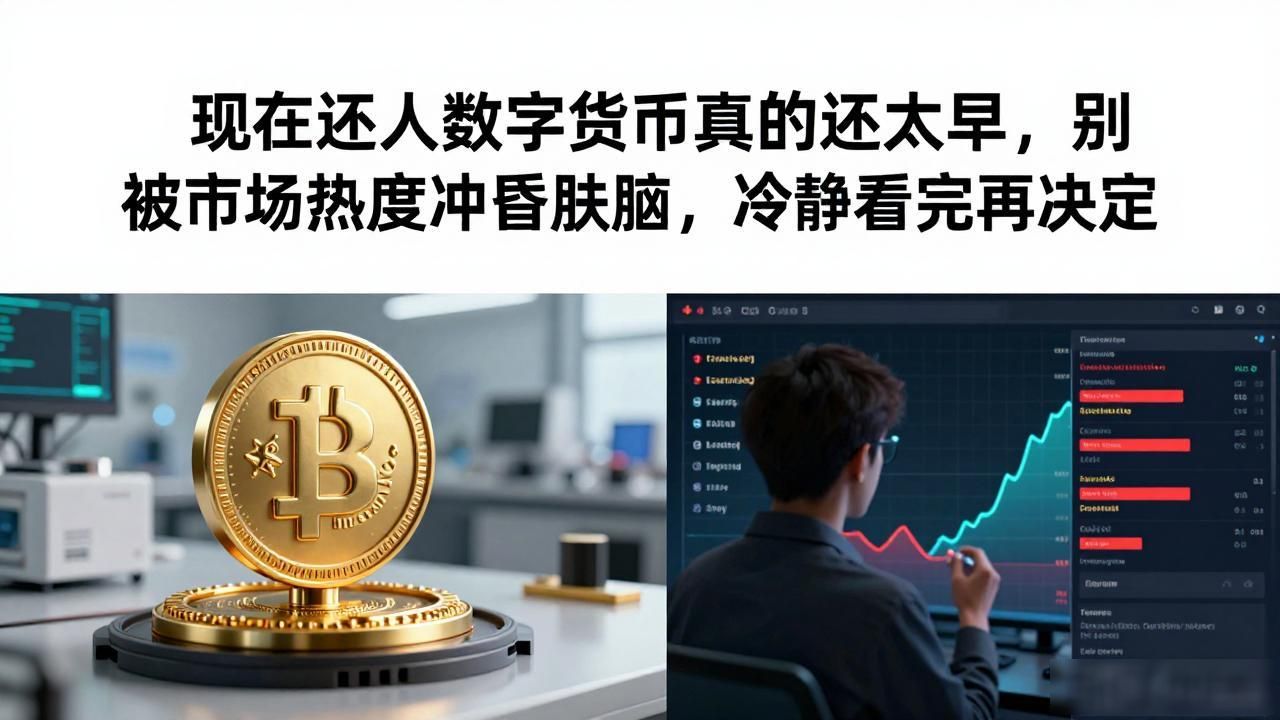 现在追数字货币真的还太早,别被市场热度冲昏头脑,冷静看完再决定