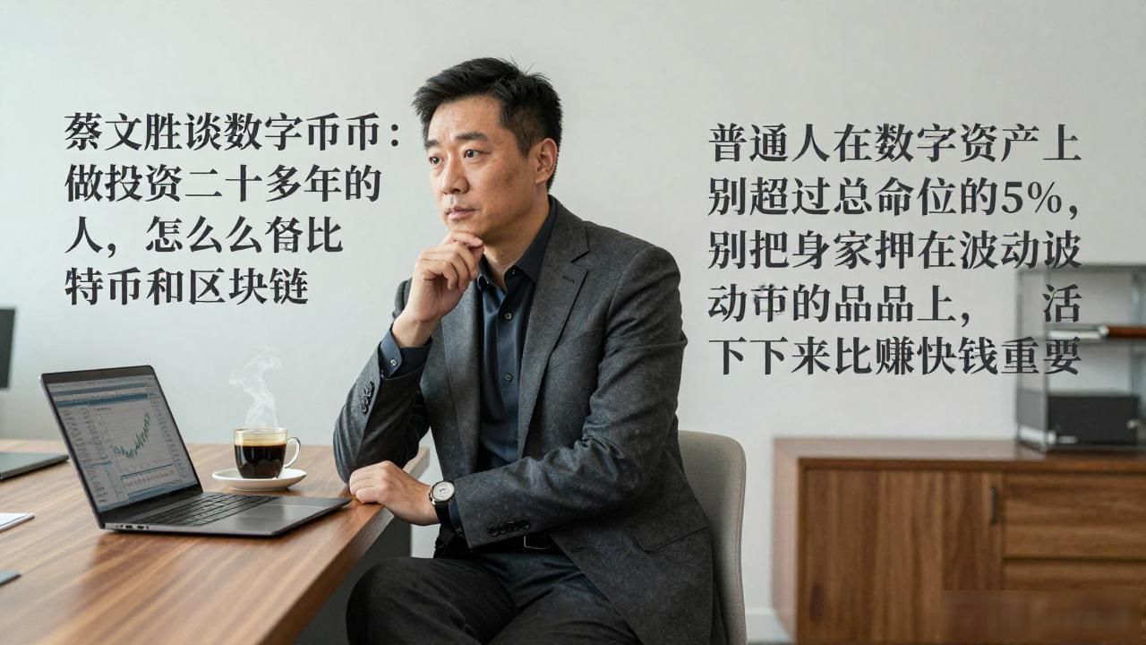 蔡文胜谈数字货币:做投资二十多年的人,怎么看比特币和区块链