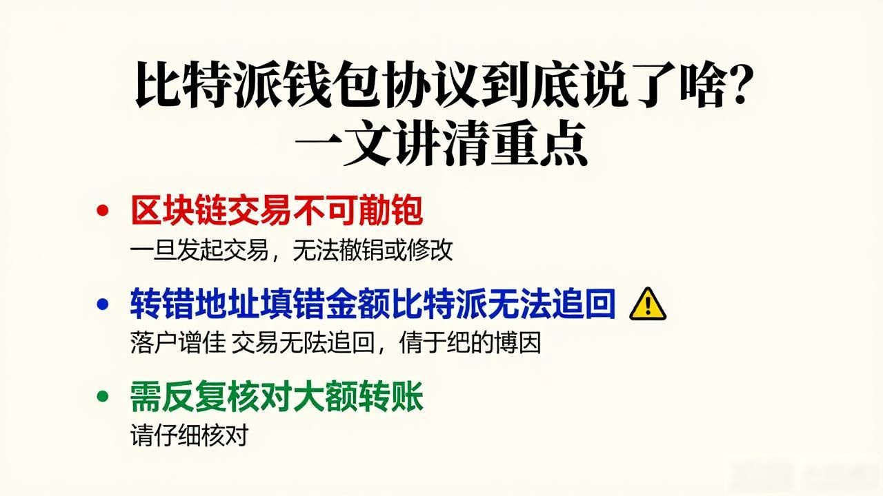 比特派钱包协议到底说了啥？一文讲清重点