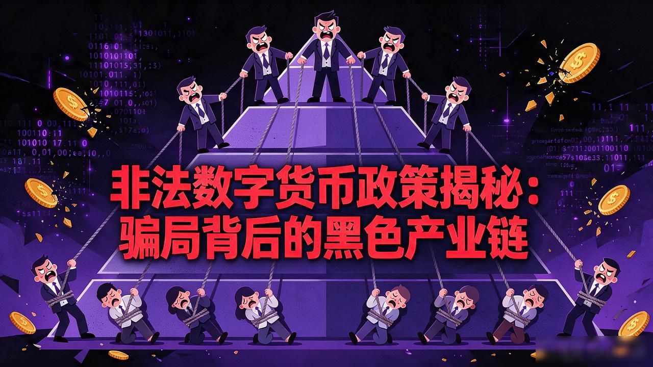非法数字货币政策揭秘：骗局背后的黑色产业链