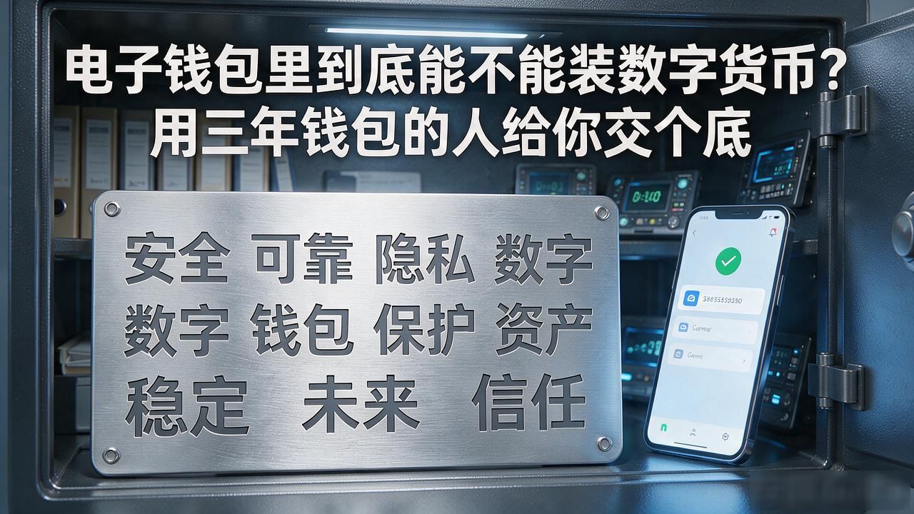 电子钱包里到底能不能装数字货币?用三年钱包的人给你交个底