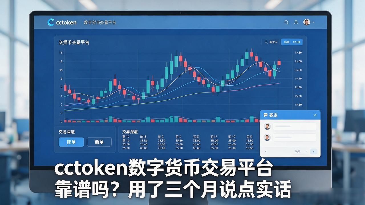 cctoken数字货币交易平台靠谱吗?用了三个月说点实话