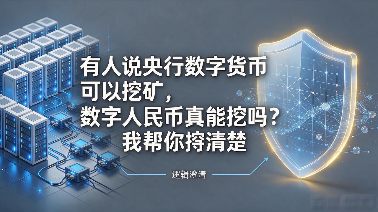 有人说央行数字货币可以挖矿,数字人民币真能挖吗?我帮你捋清楚